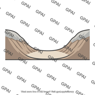 U shaped valley