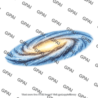 Milky way galaxy oblique barred