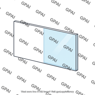 Partially transmitting mirror
