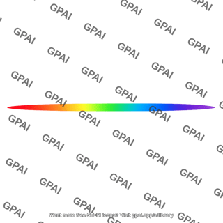 Colored diffraction lane