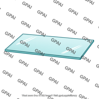 Glass window pane