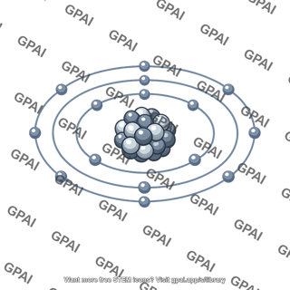Stylized atom