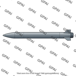 Intercontinental ballistic missile nonspinning