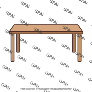 Four legged table