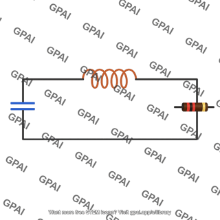 Lc circuit damped