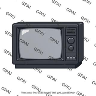 Television set crt
