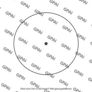 Circular orbit path