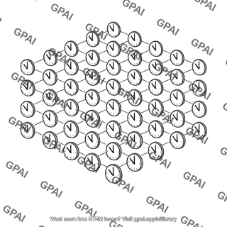 Array of tiny clocks