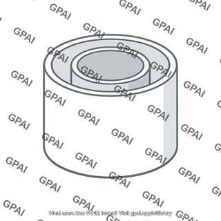 Concentric cylindrical shell