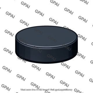 Ice hockey puck