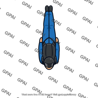 Sky diver nosedive