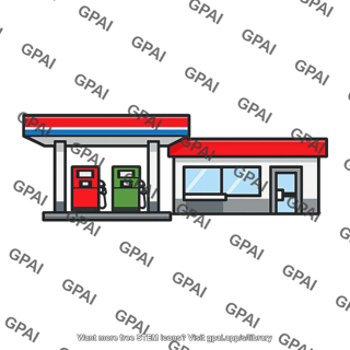 Gasoline station