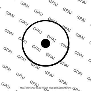 Out of page vector symbol