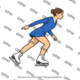 Figure skater translating