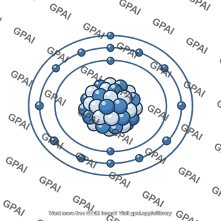 Stylized atom