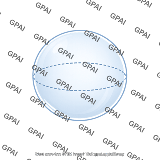 Gaussian surface sphere