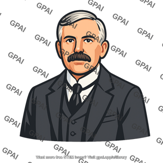 Historical scientist portrait