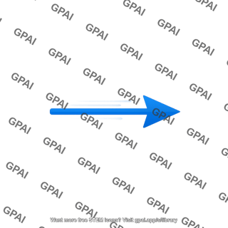 Blue arrow motion