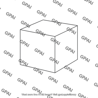 Cube outline