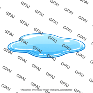 Liquid puddle