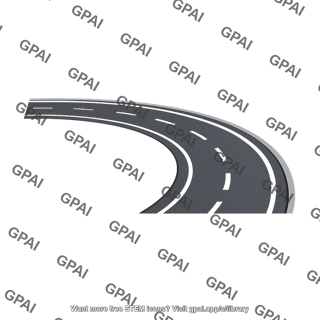 Circular curve highway