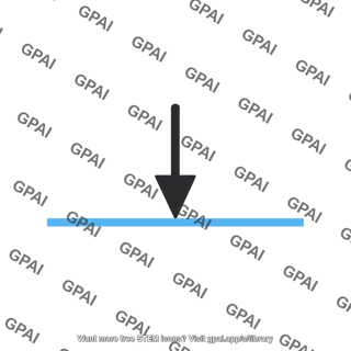 Pressure force vector