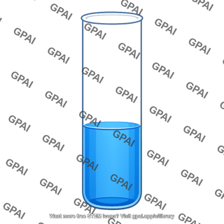 Water in tube