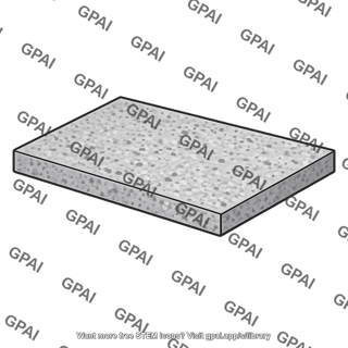 Granite slab