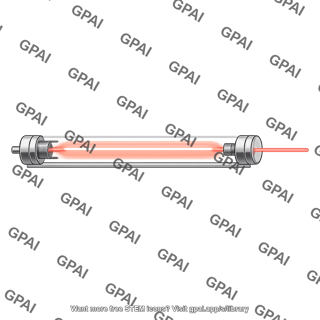 Helium neon gas laser