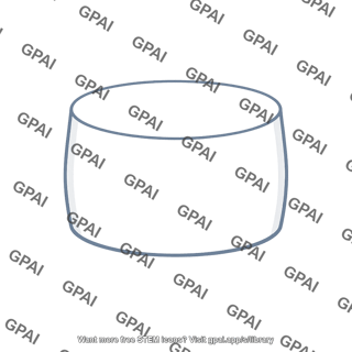 Closed surface curved side