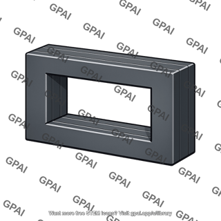 Rectangular iron core