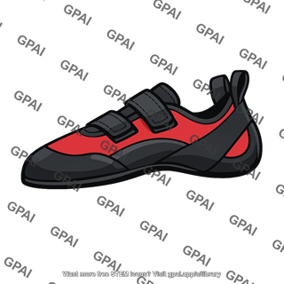 Rock climbing shoe