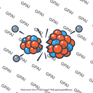 Uranium 235 fission
