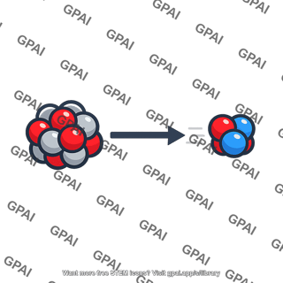 Emitted alpha particle