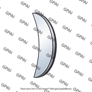 Convex spherical mirror