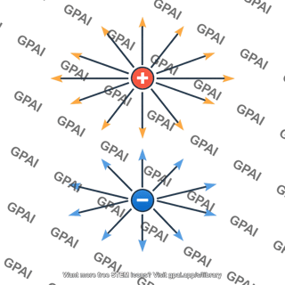 Point charge electric field