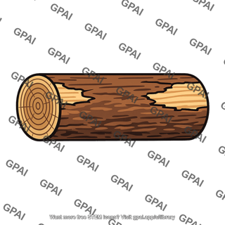 Wooden log
