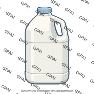 Plastic gallon jug