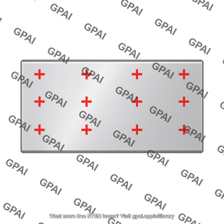 Conducting plate positive