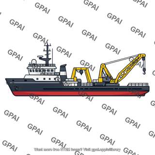 Salvage ship