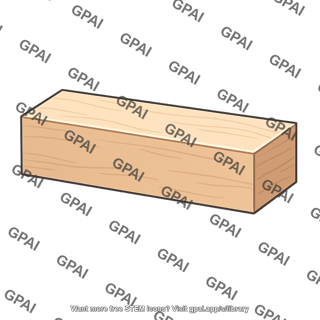 Lightweight wood block