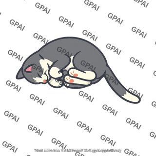 Sleeping cat