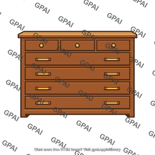 Bedroom bureau