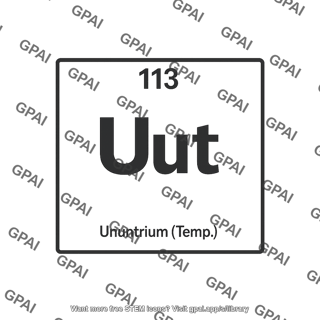 Ununtrium element cell