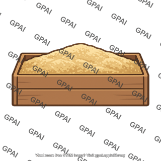 Box of sand