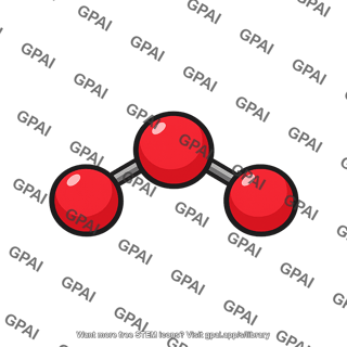 Ozone molecule