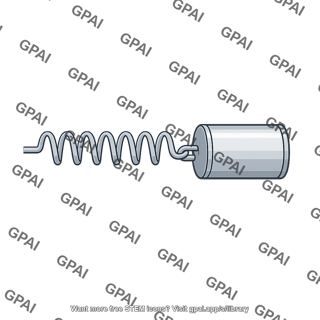 Can attached to horizontal spring