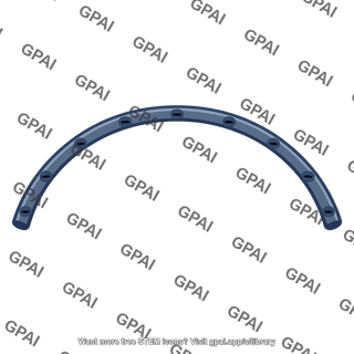 Plastic rod circular arc