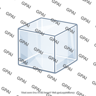 Potassium chloride crystal