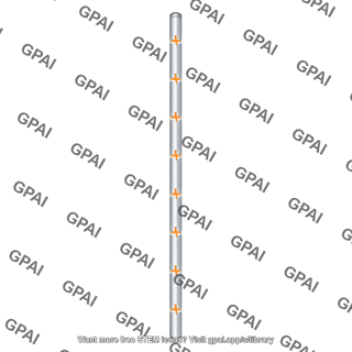 Charged central wire